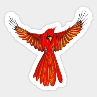 Cardinal Landing Sticker